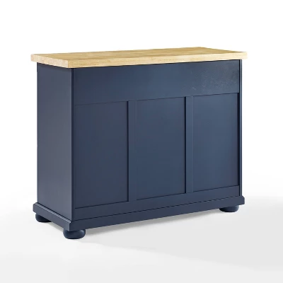Madison Kitchen Island Navy - Crosley - Image 2