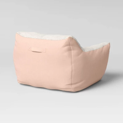 Chambray Kids’ Bean Bag Chair - Pillowfort™ - Image 3