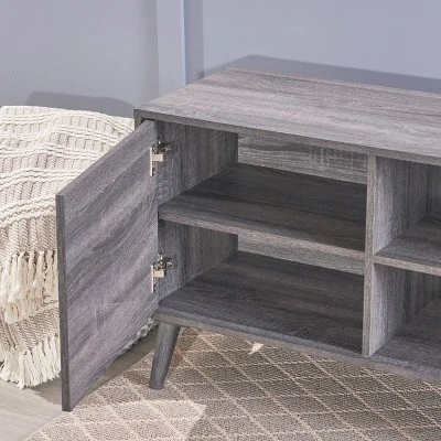 74" Dontae Mid Century Modern TV Stand - Christopher Knight Home - Image 5