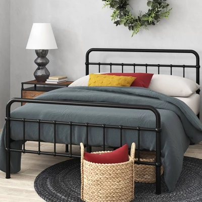 42" Florence Metal Platform Bed Frame - Zinus