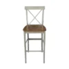 30" X Back Barstool - International Concepts