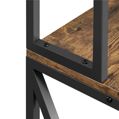 Yaheetech 5-Tier Kitchen Baker’s Racks With Power Outlets, Coffee Bar Station With Hutch - Image 4