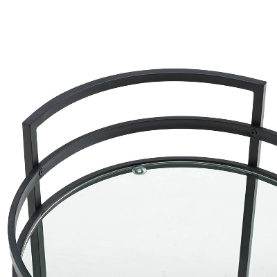 Bailey Bar Cart Matte Black - Crosley - Image 5