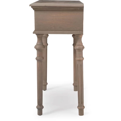 Cassatt 2 Drawer Console Table Gray - Finch - Image 2