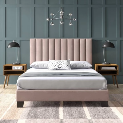 Queen Colbie Upholstered Platform Bed With Nightstands - Picket House Furnishings - Image 7