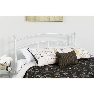 Emma And Oliver Decorative Metal Headboard - Image 7