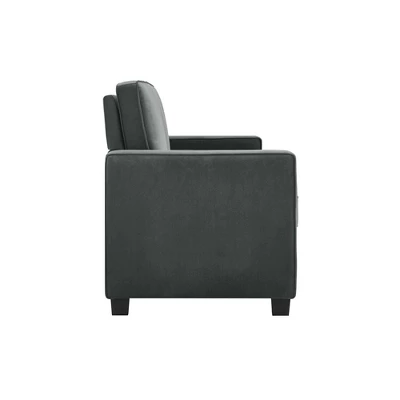 Queen Cassidy Sofa Sleeper Gray Velvet - Room & Joy - Image 5