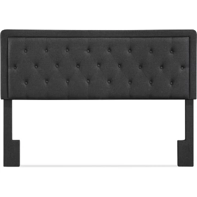 King Amery Tufted Upholstered Headboard Charcoal - Adore Decor - Image 7