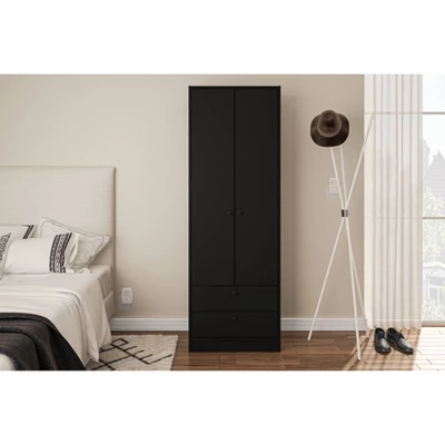 Denmark 2 Door And 2 Drawer Wardrobe - Polifurniture - Image 5