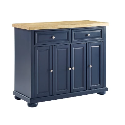Madison Kitchen Island Navy - Crosley - Image 3