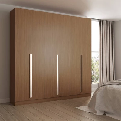 Eldridge Freestanding Wardrobe Maple Cream - Manhattan Comfort