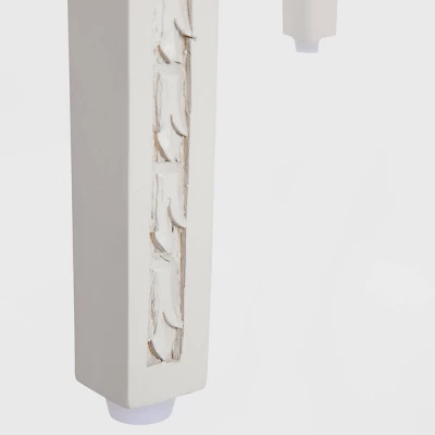 Jules End Table Nightstand With Drawer Light Gray - Adore Decor - Image 4