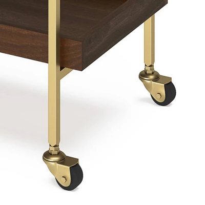 Moyer Bar Cart Cognac - WyndenHall - Image 3