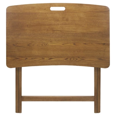 Folding Table With Solid American Red Oak - Flora Home - Image 2
