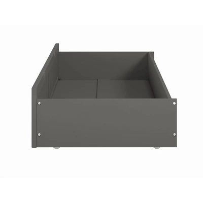 Queen Foot Drawer Gray - AFI - Image 2