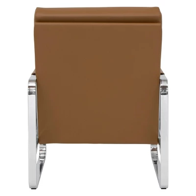 Allure Modern Blended Leather Accent Arm Chair - Studio Designs Home - Image 3