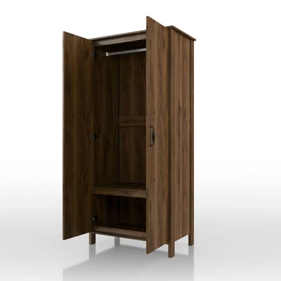 Andreasson Wardrobe Closet Distressed Walnut - HOMES: Inside + Out - Image 9