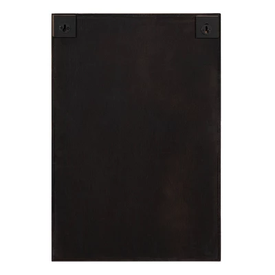 Megara Decorative Wooden Wall Hanging Curio Cabinet Rustic Brown - Kate & Laurel All Things Decor - Image 4