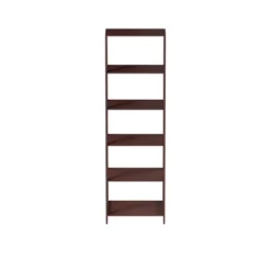 Hastings Home 5-Tier Freestanding Bookcase - Brown