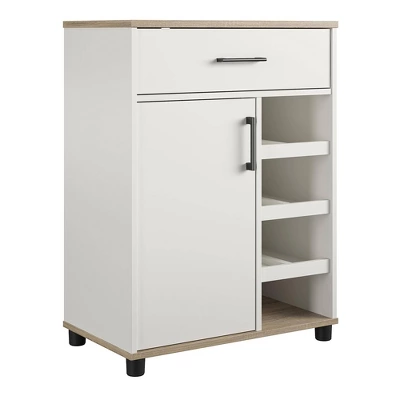 Canturbury Bar Cabinet With Beverage Shelves White - Room & Joy - Image 7