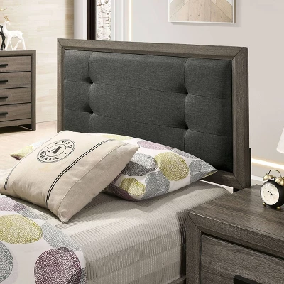 2pc Full Morningside Transitional Bed And Trundle Set Gray/Charcoal - HOMES: Inside + Out - Image 2
