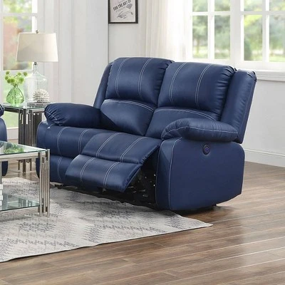 60" Zuriel PU Recliner Sofa - Acme Furniture - Image 9