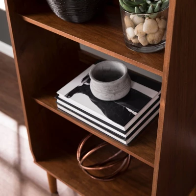 44.5" Belhope Mid-Century Modern Bookshelf - Aiden Lane