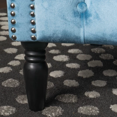 Akira New Velvet Club Chair - Christopher Knight Home - Image 3