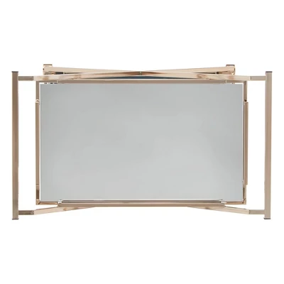 Rosanne Champagne Bar Cart Gold - Inspire Q - Image 4