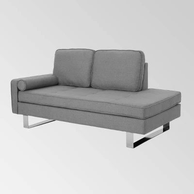 Typhaine Modern Chaise Loveseat - Christopher Knight Home - Image 6