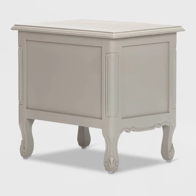 Maslow Side Table With 2 Drawers Gray - Finch - Image 7