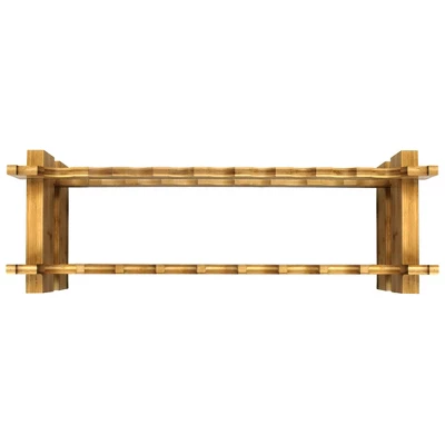 Oceanstar 18-Bottle Stackable Wine Rack - Image 2