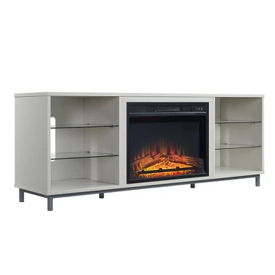 Brighton Fireplace TV Stand For TVs Up To 56" - Manhattan Comfort - Image 3