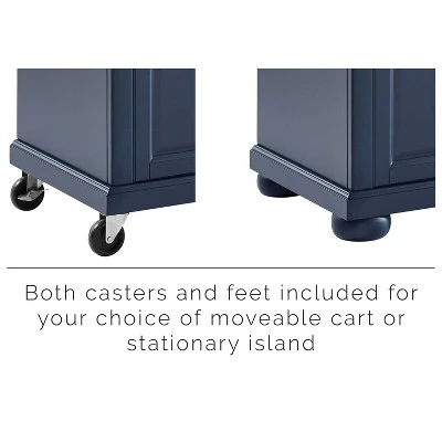Madison Kitchen Island Navy - Crosley - Image 12