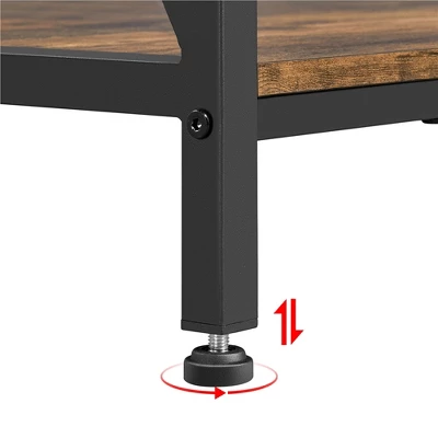 Yaheetech 5-Tier Kitchen Baker’s Racks With Power Outlets, Coffee Bar Station With Hutch - Image 6