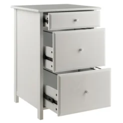 Delta File Cabinet - White - Winsome