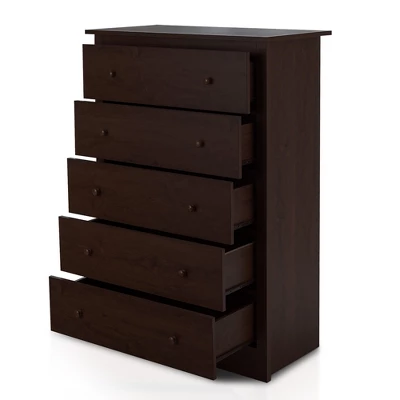 Costway 5 Drawer Dresser Functional Storage Organizer Closet - Image 9