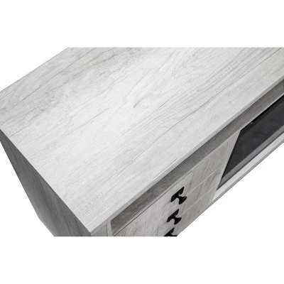 Electric Fireplace TV Stand For TVs Up To 70" White - Home Essentials - Image 4