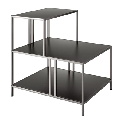 Gunmetal Gray Side Table - Henn&Hart - Image 6