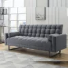 84" Limosa Sofa Gray - Acme Furniture