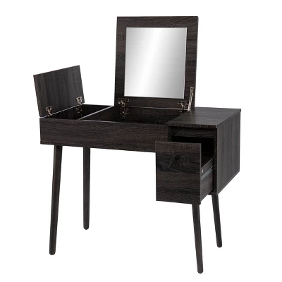 Harzen Storage Vanity With Mirror - Holly & Martin - Image 9