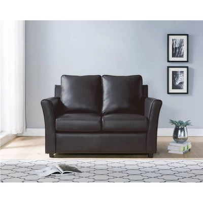 Ali Upholstered Loveseat Dark Gray - HOMES: Inside + Out