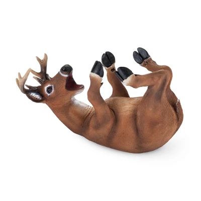 True Drunken Deer Polyresin Wine Bottle Holder Set Of 1, Brown, Holds 1 Standard Wine Bottle - Image 3