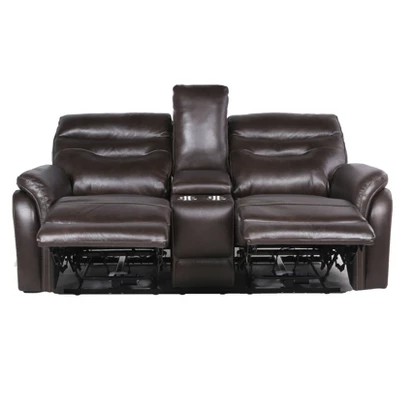 Fortuna Power Recliner Console Loveseat - Steve Silver Co. - Image 6