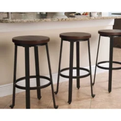 Set Of 2 29" Challiman Barstools Brown - Signature Design By Ashley
