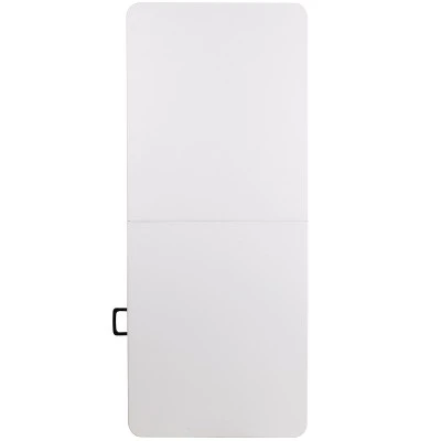 Emma And Oliver 6-Foot Bi-Fold Plastic Banquet And Event Folding Table With Handle - Image 4