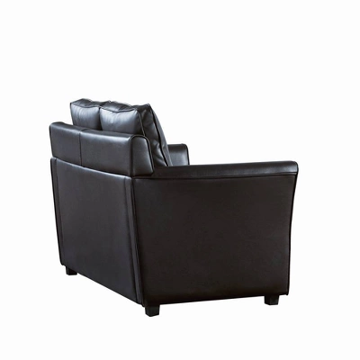 Ali Upholstered Loveseat Dark Gray - HOMES: Inside + Out - Image 3