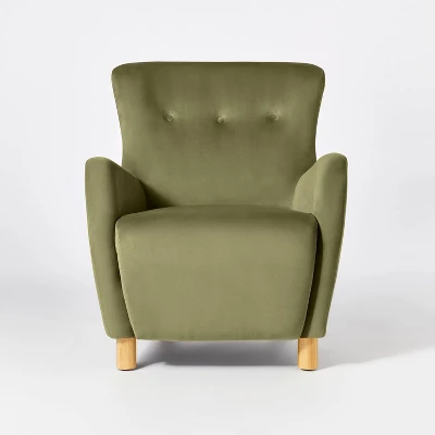 Kessler Wingback Accent Chair Velvet - Threshold™ Designed With Studio McGee - Image 2