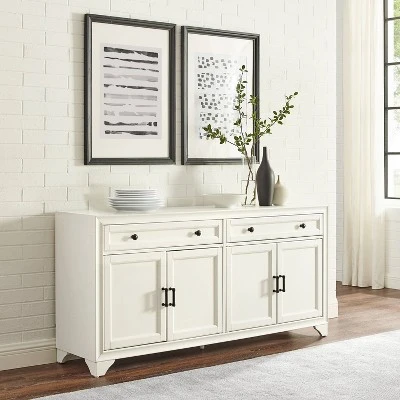 Tara Sideboard Distressed White - Crosley