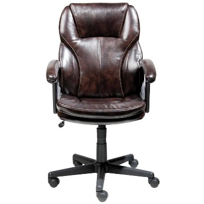 Manager's Chair Roasted Chestnut Brown - Serta - Image 2